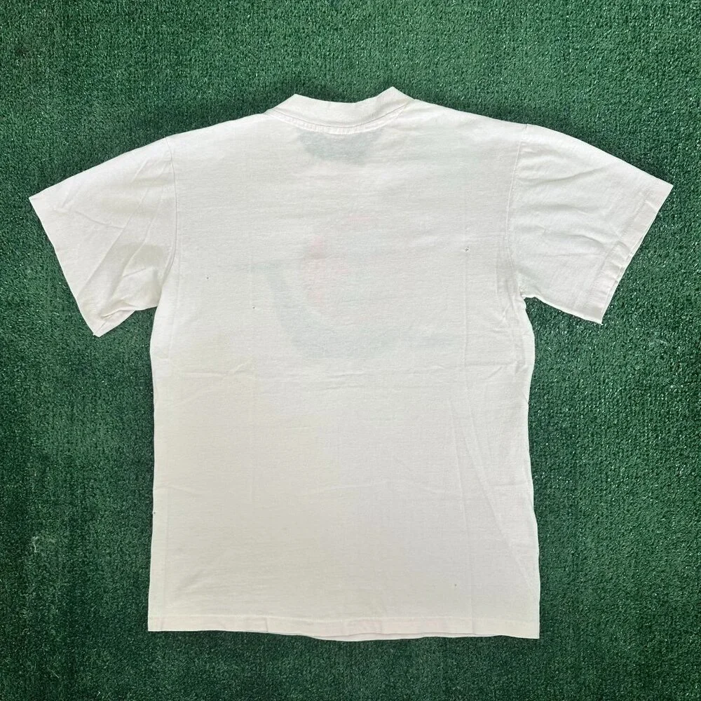 Vintage 80s Whale Nature T-Shirt Animal Wildlife Art Tee - Picture 6 of 6